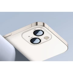 Folie Camera pentru iPhone 14 / iPhone 14 Plus - ESR Lens Protector Tempered Glass - Negru Negru