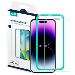 Folie pentru iPhone 14 Pro Max - ESR Screen Shield - transparenta transparenta