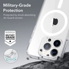 Husa pentru iPhone 14 Pro Max - ESR Classic Hybrid HaloLock - transparenta transparenta