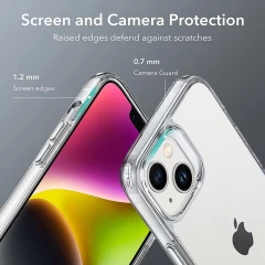 Husa pentru iPhone 14 Plus - ESR Air Shield Boost Kickstand - transparenta transparenta