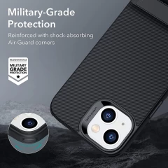 Husa pentru iPhone 13 - ESR Air Shield Boost Kickstand - Negru Negru