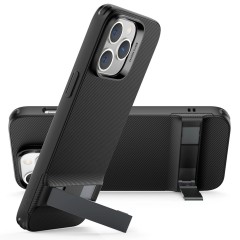 Husa pentru iPhone 14 Pro - ESR Air Shield Boost Kickstand - Negru