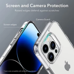Husa pentru iPhone 14 Pro - ESR Air Shield Boost Kickstand - Negru Negru