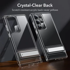 Husa pentru Samsung Galaxy S23 Ultra - ESR Air Shield Boost Kickstand - transparenta transparenta