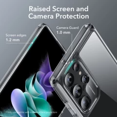 Husa pentru Samsung Galaxy S23 Ultra - ESR Air Shield Boost Kickstand - transparenta transparenta