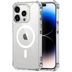 Husa pentru iPhone 14 Pro - ESR Air Armor HaloLock - Negru transparenta 