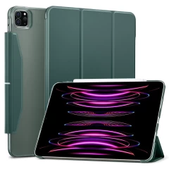 Husa pentru iPad Pro 12.9 (2021 / 2022) - ESR Ascend Trifold - Verde Inchis Verde Inchis