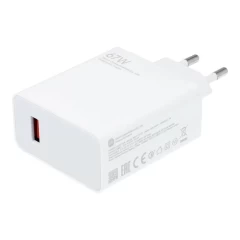 Incarcator pentru Priza USB, Super Fast Charging 67W - Xiaomi (MDY-12-EH) - Alb Alb