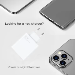 Incarcator pentru Priza USB, Super Fast Charging 67W - Xiaomi (MDY-12-EH) - Alb Alb