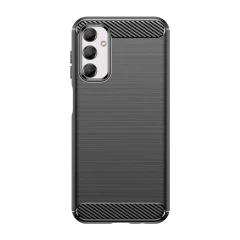 Husa pentru Samsung Galaxy M14 - Techsuit Carbon Silicone - Negru Negru