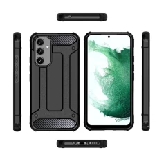 Husa pentru Samsung Galaxy A54 - Techsuit Hybrid Armor - Negru Negru