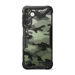 Husa pentru Samsung Galaxy A14 4G / 5G - Ringke Fusion X Design - Camo Black Camo Black