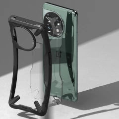 Husa pentru OnePlus 11 - Ringke Fusion X - Negru Negru