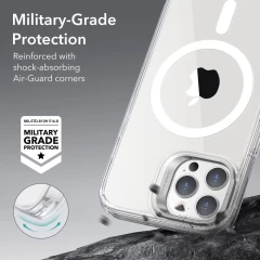 Husa pentru iPhone 14 Pro Max - ESR Classic Kickstand HaloLock - transparenta transparenta