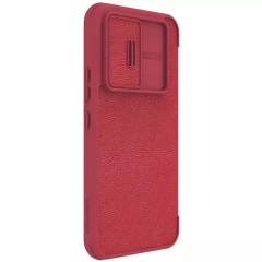 Husa pentru Samsung Galaxy A54 - Nillkin QIN Leather PRO Case - Rosu Rosu