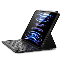 Husa pentru iPad Air 4 / 5 (2020/2022) / iPad Pro 11 (2018 / 2020 / 2021 / 2022) - ESR Ascend Keyboard Lite - Negru