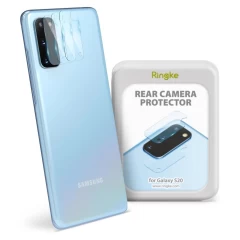 Folie Camera Samsung Galaxy S20 / S20 5G Ringke IDGL (3 pack) - Transparent Transparent
