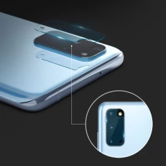 Folie Camera Samsung Galaxy S20 / S20 5G Ringke IDGL (3 pack) - Transparent Transparent