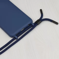 Husa pentru Xiaomi Redmi Note 11 Pro+ 5G - Techsuit Crossbody Lanyard - Albastru Albastru