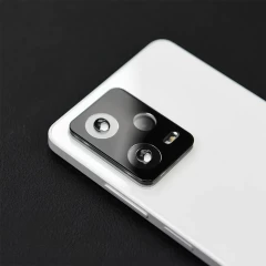 Folie Camera pentru Xiaomi Redmi Note 12 Pro 5G / Note12 Pro+ - Techsuit Full Camera Glass - Negru Negru