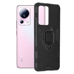 Husa pentru Xiaomi 13 Lite - Techsuit Silicone Shield - Negru Negru