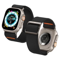 Curea pentru Apple Watch 1/2/3/4/5/6/7/8/SE/SE 2/Ultra (42/44/45/49mm) - Spigen Fit Lite Ultra - Negru Negru