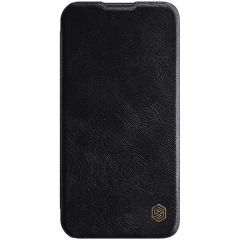 Husa pentru iPhone 13 / 14 - Nillkin QIN Leather PRO Case - Negru Negru