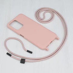 Husa pentru Xiaomi Redmi Note 12 5G / Poco X5 - Techsuit Crossbody Lanyard - Galben Galben