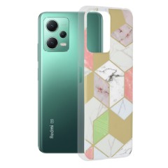 Husa pentru Xiaomi Redmi Note 12 5G / Poco X5 - Techsuit Marble Series - Mov