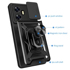 Husa pentru Realme C55 - Techsuit CamShield Series - Negru Negru