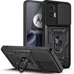 Husa pentru Motorola Edge 30 Neo - Techsuit CamShield Series - Negru Negru