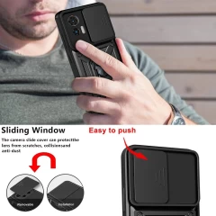 Husa pentru Motorola Edge 30 Neo - Techsuit CamShield Series - Negru Negru