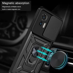 Husa pentru Motorola Edge 30 Neo - Techsuit CamShield Series - Negru Negru
