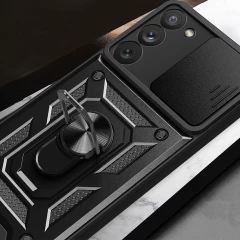 Husa pentru Samsung Galaxy S23 - Techsuit CamShield Series - Negru Negru