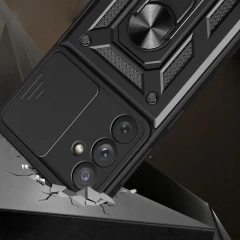 Husa pentru Samsung Galaxy A54 - Techsuit CamShield Series - Negru Negru