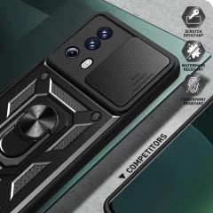 Husa pentru Xiaomi 13 Lite - Techsuit CamShield Series - Negru Negru