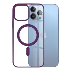 Husa pentru iPhone 13 Pro Max - Techsuit MagSafe Pro - Mov