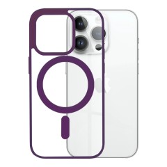 Husa pentru iPhone 14 - Techsuit MagSafe Pro - Mov