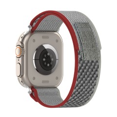 Curea pentru Apple Watch 1/2/3/4/5/6/7/8/SE/SE 2 (38/40/41mm) - Techsuit Watchband (W039) - Rosu