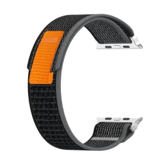 Curea pentru Apple Watch 1/2/3/4/5/6/7/8/SE/SE 2/Ultra (42/44/45/49mm) - Techsuit Watchband (W039) - Negru Negru