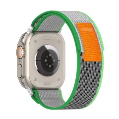 Curea pentru Apple Watch 1/2/3/4/5/6/7/8/SE/SE 2/Ultra (42/44/45/49mm) - Techsuit Watchband (W039) - verde deschis