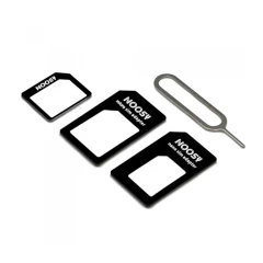 Adaptor pentru SIM, Nano, Micro - Techsuit Unlimited Innovation - Negru Negru