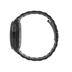 Curea pentru Samsung Galaxy Watch (46mm) / Gear S3, Huawei Watch GT / GT 2 / GT 2e / GT 2 Pro / GT 3 (46 mm) - Techsuit Watchband 22mm (W010) - Argintiu Argintiu