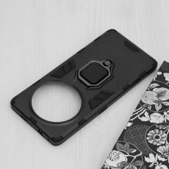 Husa pentru Oppo Find X6 - Techsuit Silicone Shield - Negru Negru
