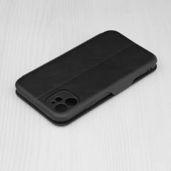 Husa pentru iPhone 11 Techsuit Safe Wallet Plus, Black - Negru Negru