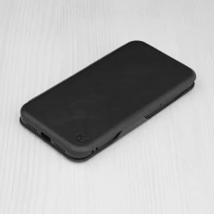 Husa pentru iPhone 11 Techsuit Safe Wallet Plus, Black - Negru Negru