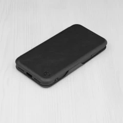 Husa pentru iPhone 6/ 6S Techsuit Safe Wallet Plus, Black - Negru Negru