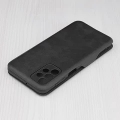 Husa pentru Samsung Galaxy A23 4G / A23 5G Techsuit Safe Wallet Plus, Black - Negru Negru