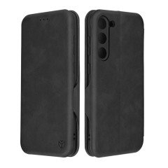 Husa pentru Samsung Galaxy S23 Plus Techsuit Safe Wallet Plus, Black - Negru