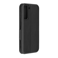 Husa pentru Samsung Galaxy S21 5G Techsuit Safe Wallet Plus, Black - Negru Negru